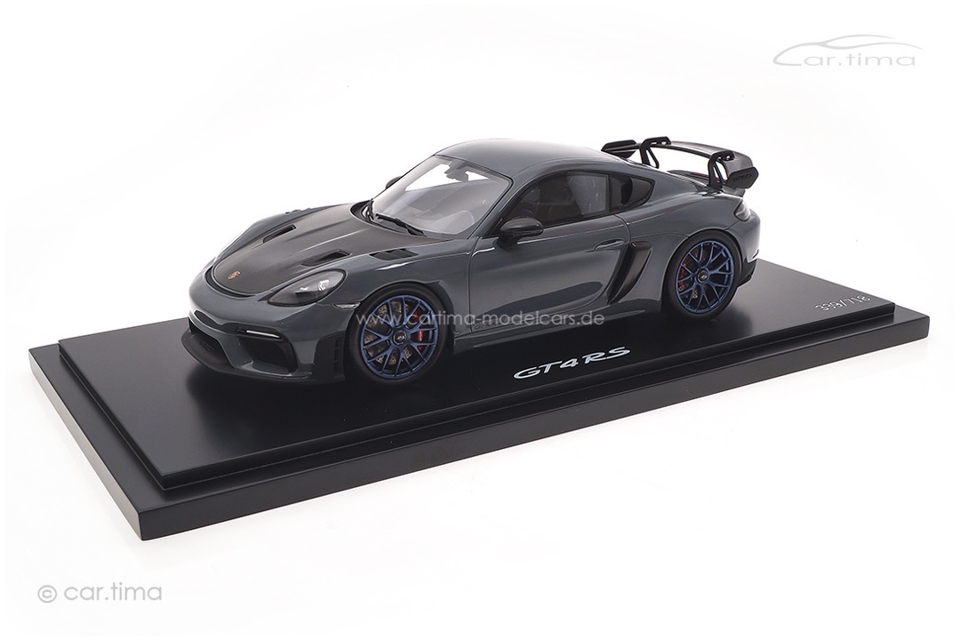 Porsche 718 (982) Cayman GT4 RS Arktikgrau Spark 1:18 WAP0214010PGT1