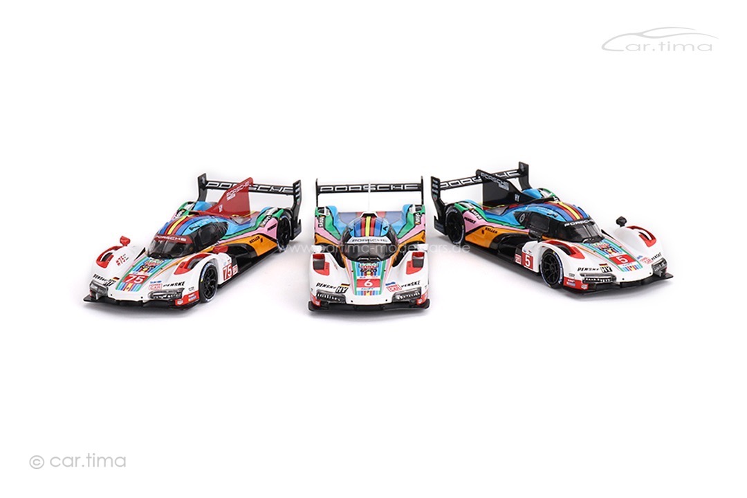 Set Porsche 963 24h Le Mans 2023 Penske Motorsport MINI GT 1:64 MGTS0011