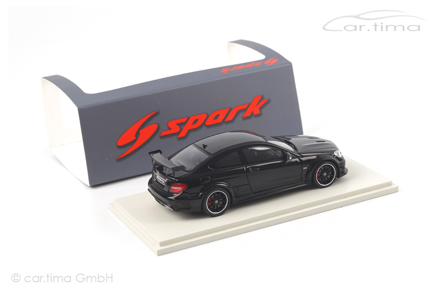 Mercedes-Benz C63 AMG schwarz Spark 1:43 S1079 Mercedes-Benz C63 AMG schwarz Spark 1:43 S1079