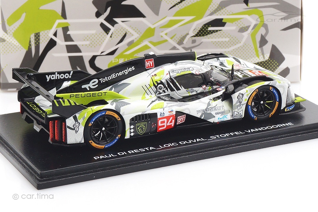 Peugeot 9X8 24h Le Mans 2024 Di Resta/Duval/Vandoorne Spark 1:43 S9127