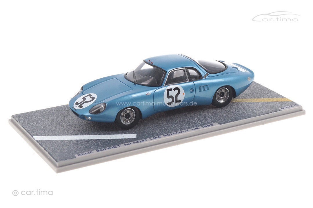 Rene Bonnet aerodjet LM6 Renault 24h Le Mans 1963 Manzon/Rolland Bizarre 1:43 BZ446 Rene Bonnet aerodjet LM6 Renault 24h Le Mans 1963 Manzon/Rolland Bizarre 1:43 BZ446