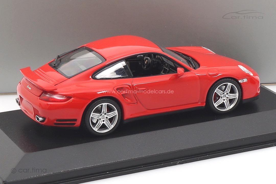 Porsche 911 (997) Turbo Indischrot Von Null auf Turbo Minichamps 1:43 WAP02013116