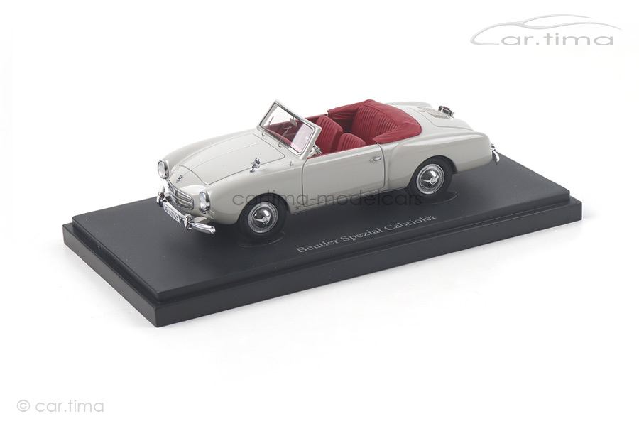 Beutler Spezial Cabriolet 1953 grau autocult 1:43 05019 Beutler Spezial Cabriolet 1953 grau autocult 1:43 05019