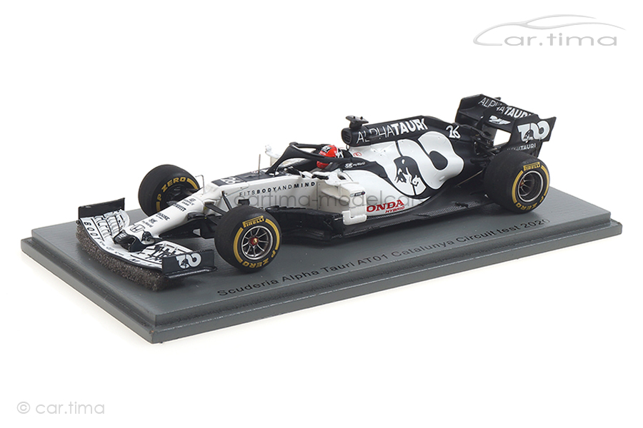 Scuderia AlphaTauri AT01 Barcelona Test 2020 Daniil Kvyat Spark 1:43 S6461 Scuderia AlphaTauri AT01 Barcelona Test 2020 Daniil Kvyat Spark 1:43 S6461