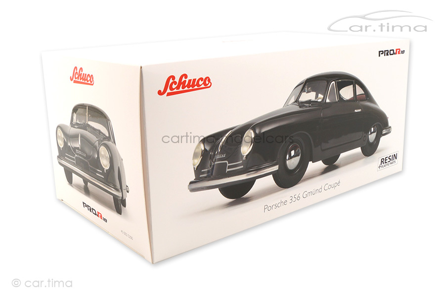 Porsche 356 Gmünd Coupe schwarz Schuco 1:18 450025200 Porsche 356 Gmünd Coupe schwarz Schuco 1:18 450025200