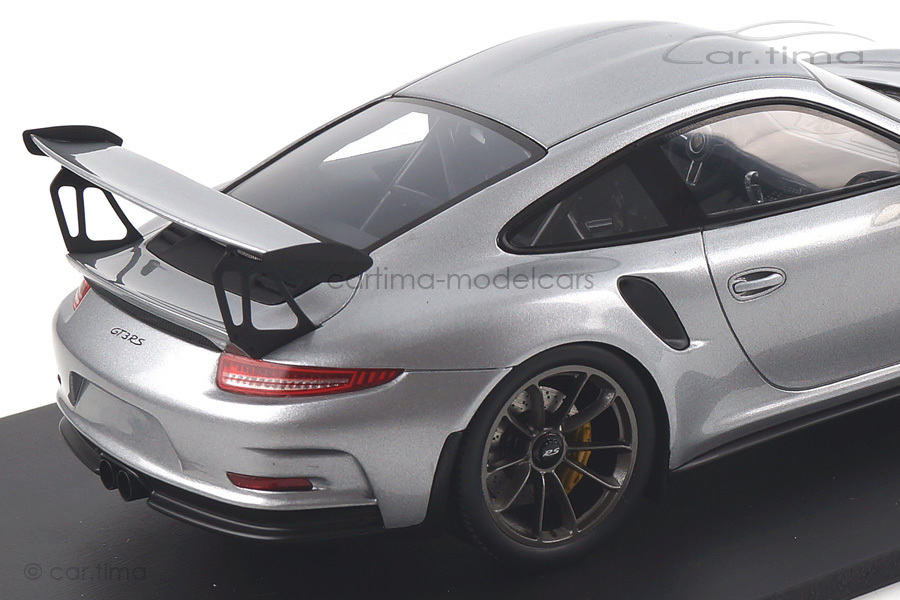 Porsche 911 (991) GT3 RS GT-silbermet. Spark 1:18 18S233