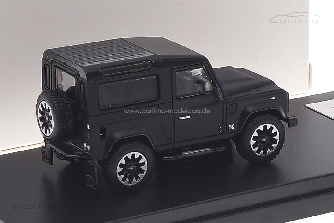 Land Rover Defender 90 Works 2018 schwarz matt LCD Models 1:64 LCD64016-MB