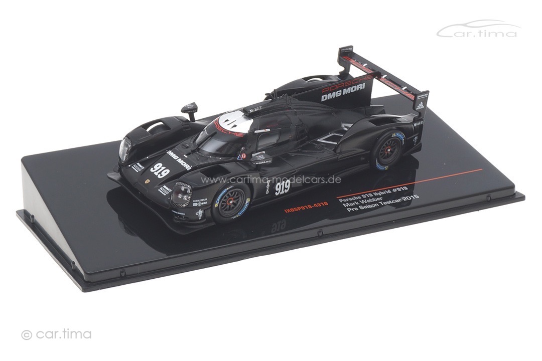 Porsche 919 Hybrid Pre-Season Testcar 2015 Mark Webber IXO 1:43 SP919-4310