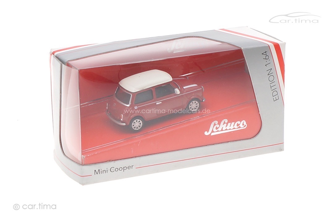 Mini Cooper rot/weiß Schuco 1:64 452011700