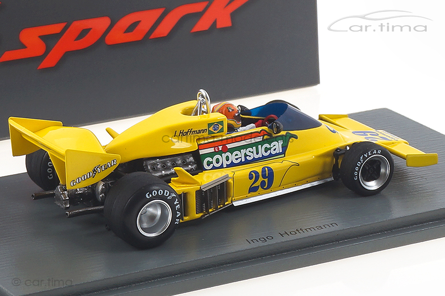 Copersucar FD04 GP Brasilien 1977 Ingo Hoffmann Spark 1:43 S3941 Copersucar FD04 GP Brasilien 1977 Ingo Hoffmann Spark 1:43 S3941