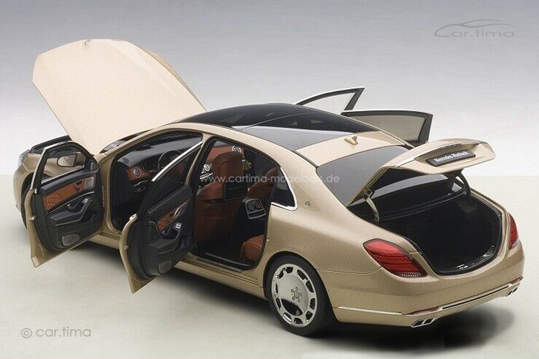 Mercedes-Maybach S-Klasse S600 2015 hellgold AUTOart 1:18 76294