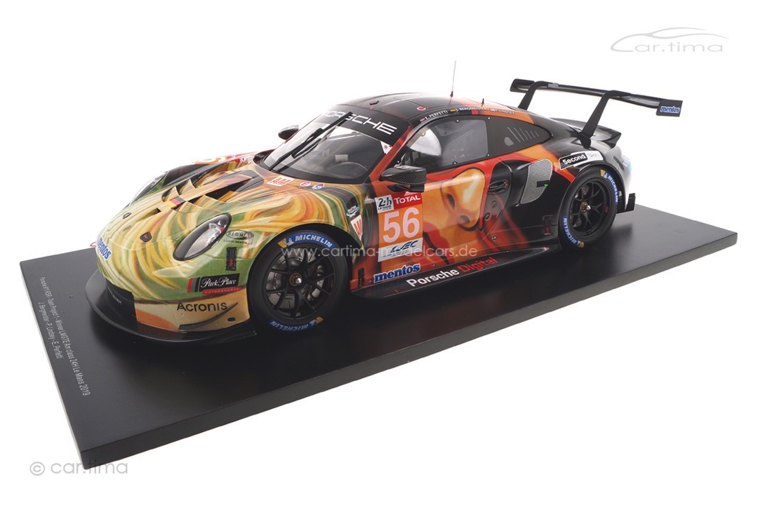Porsche 911 RSR Winner LMGTE 24h Le Mans 2019 Bergmeister/Lindsey/Perfetti Spark 1:12 12S019
