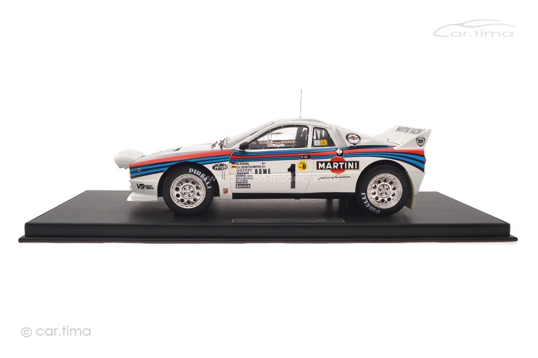 Lancia 037 Winner Rallye Monte Carlo 1983 Röhrl/Geistdörfer Top Marques 1:12 TMR12-08AN Lancia 037 Winner Rallye Monte Carlo 1983 Röhrl/Geistdörfer Top Marques 1:12 TMR12-08AN