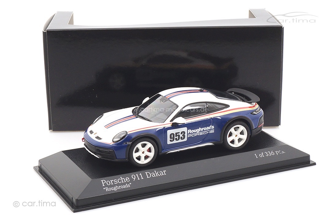 Porsche 911 (992) Dakar Roughroads Minichamps 1:43 410062075
