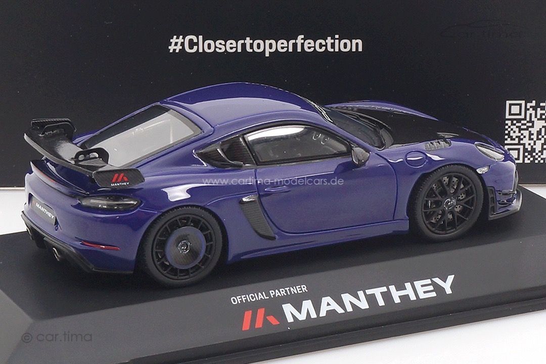Porsche 718 Cayman GT4 RS Ultraviolett Spark 1:43 WAP0206030TCAY