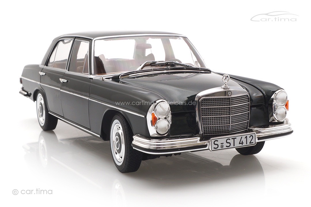 Mercedes-Benz 280 SE 1968 grün met. Norev 1:18 183935 Mercedes-Benz 280 SE 1968 grün met. Norev 1:18 183935