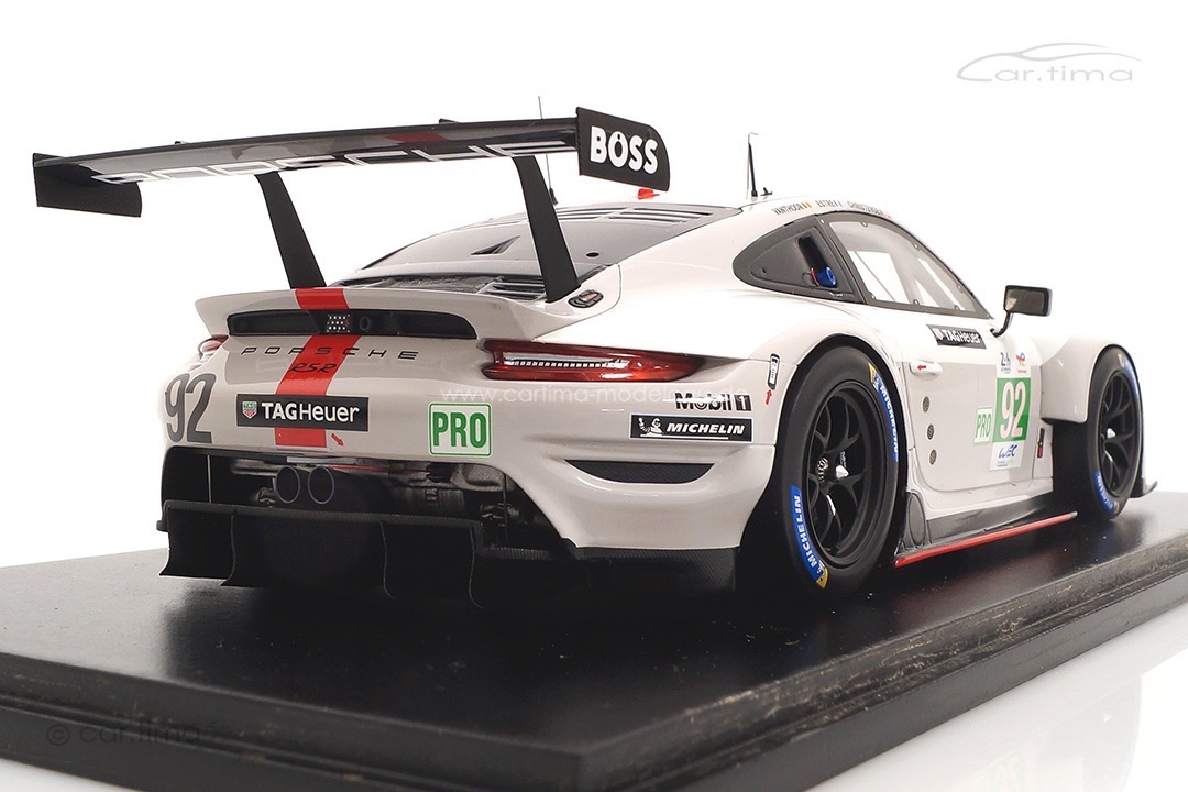 Porsche 911 RSR-19 Christensen/Estre/Vanthoor 24h Le Mans 2022 Spark 1:18 18S819
