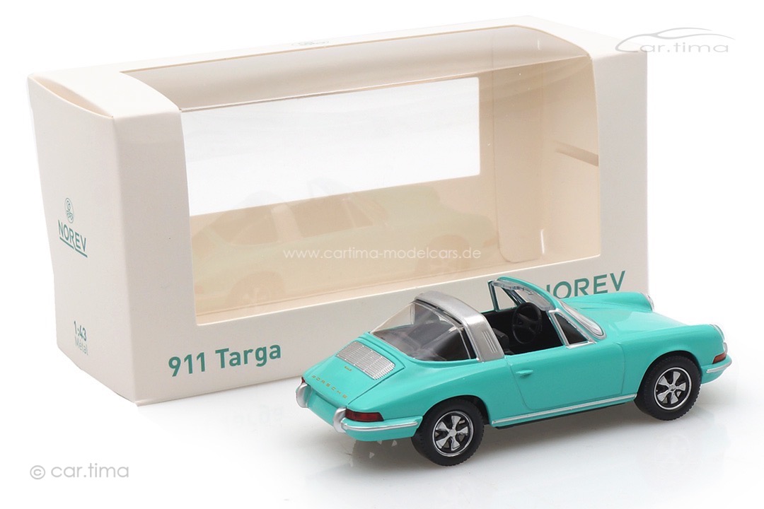 Porsche 911 Targa 1969 Mintgrün Norev 1:43 750043