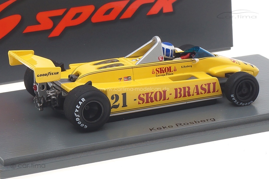 Fittipaldi F8C GP Italien 1981 Keke Rosberg Spark 1:43 S4581