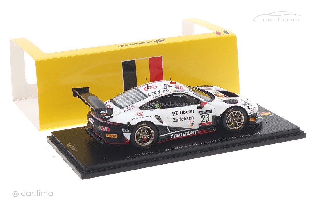 Porsche 911 GT3 R 24h Spa 2021 Schell/Jacoma/Leutwiler/Menzel Spark 1:43 SB461 Porsche 911 GT3 R 24h Spa 2021 Schell/Jacoma/Leutwiler/Menzel Spark 1:43 SB461