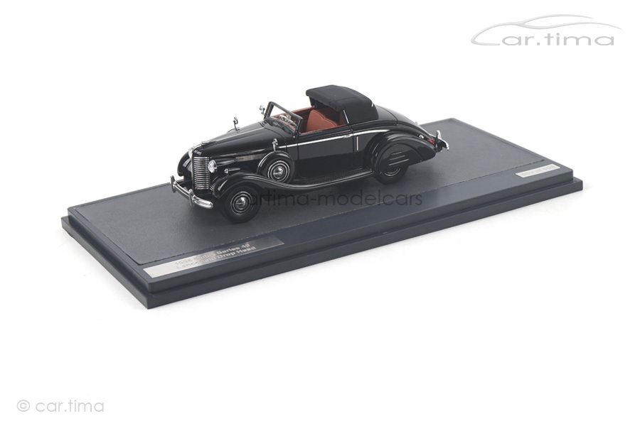 Buick Series 40 Lancefield Drop Head 1938 schwarz Matrix Scale Models 1:43 MX50206-061 Buick Series 40 Lancefield Drop Head 1938 schwarz Matrix Scale Models 1:43 MX50206-061
