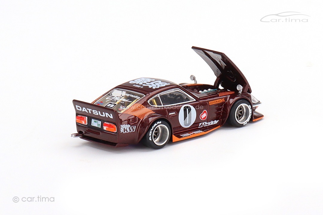Datsun KAIDO Fairlady Z Dark Red MINI GT 1:64 KHMG023