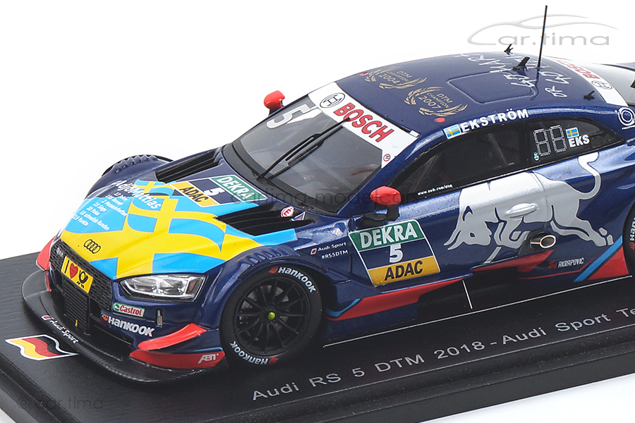Audi RS5 DTM Farewell races for Mattias Ekström at Hockenheim 2018 Spark 1:43 SG430
