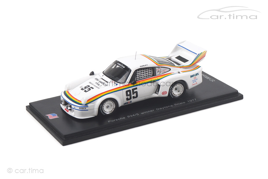 Porsche 934/5 Winner Daytona 1977 Hurley Haywood Spark 1:43 US023 Porsche 934/5 Winner Daytona 1977 Hurley Haywood Spark 1:43 US023