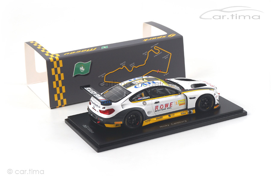 BMW M6 GT3 FIA GT Wold Cup Macau 2016 Nicky Catsburg Spark 1:43 SA149