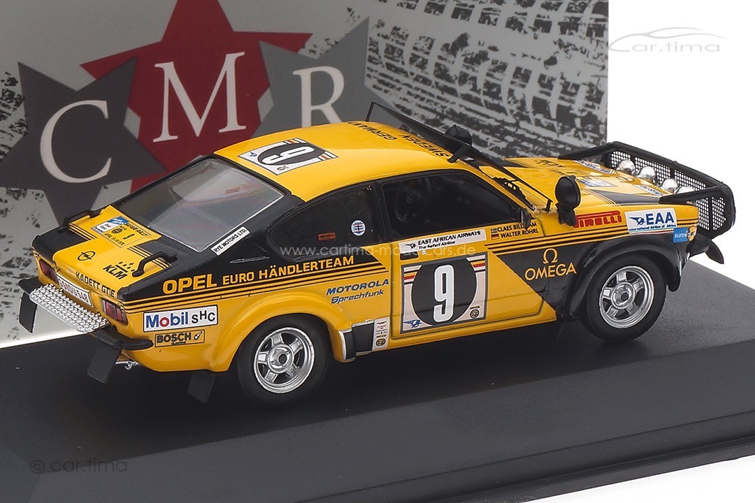 Opel Kadett C Coupe Safari Rallye 1976 Röhrl/Billstam CMR 1:43 WRC027 Opel Kadett C Coupe Safari Rallye 1976 Röhrl/Billstam CMR 1:43 WRC027