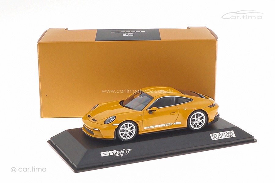 Porsche 911 (992) S/T Bahamagelb Spark 1:43 WAP0203130R0ST