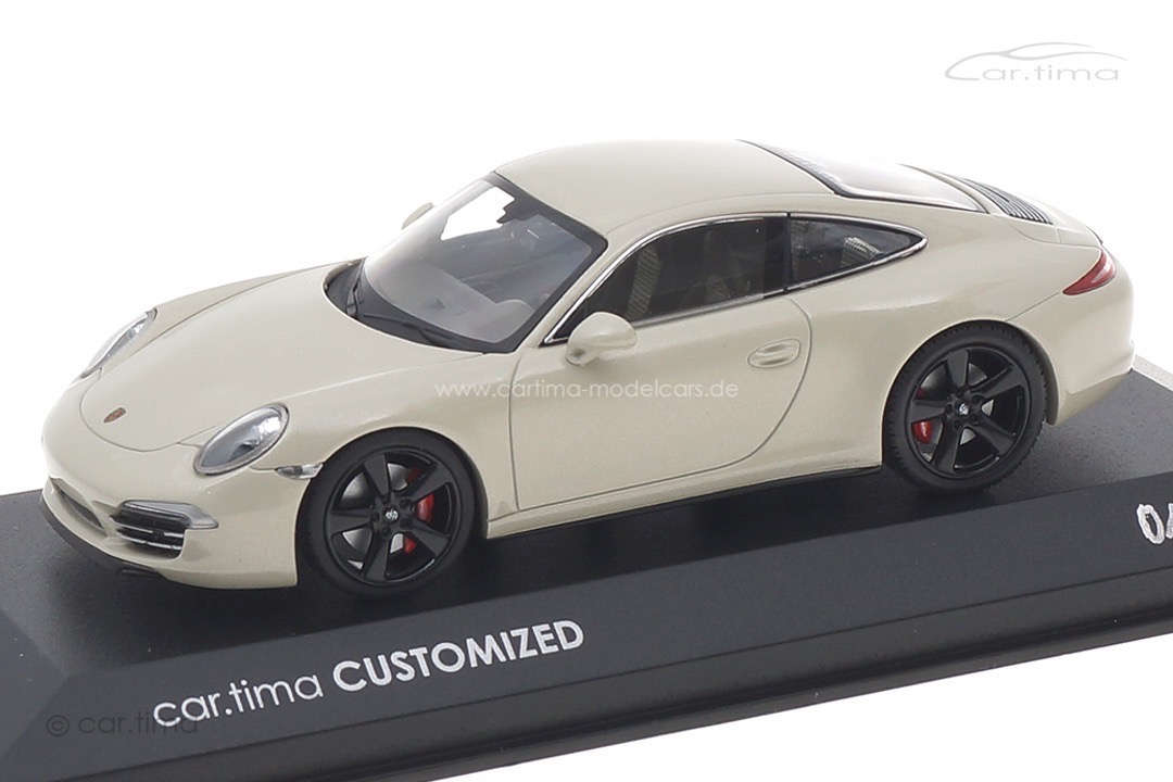 Porsche 911 50th Anniversary Geysirgraumet./Rad schwarz Minichamps car.tima CUSTOMIZED Porsche 911 50th Anniversary Geysirgraumet./Rad schwarz Minichamps car.tima CUSTOMIZED