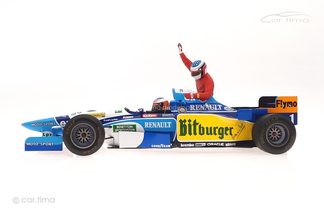 Benetton Renault B195 GP Kanada 1995 Michael Schumacher/Jean Alesi Minichamps 1:18 510950601