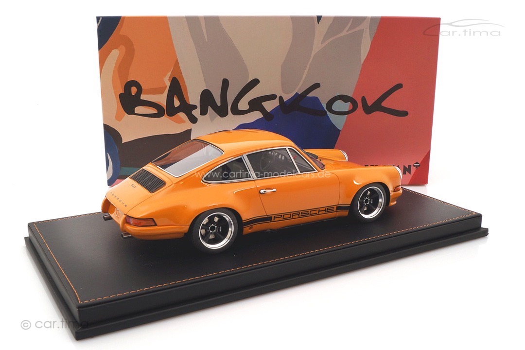Porsche 911 ST Bahamagelb American Racing Alu-Felgen car.tima CUSTOMIZED 1:18