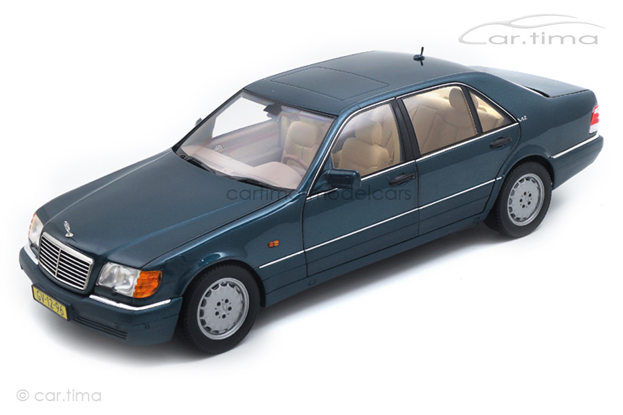Mercedes-Benz S600 1997 grün met. Norev 1:18 183593 Mercedes-Benz S600 1997 grün met. Norev 1:18 183593
