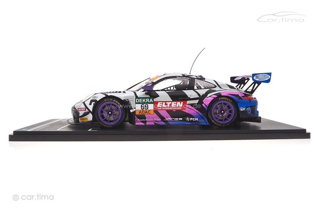 Porsche 911 GT3 R VLN Nürburgring 2019 Iron Force Jans/Luhr/Slooten IXO 1:18 LEGT18033 Porsche 911 GT3 R VLN Nürburgring 2019 Iron Force Jans/Luhr/Slooten IXO 1:18 LEGT18033