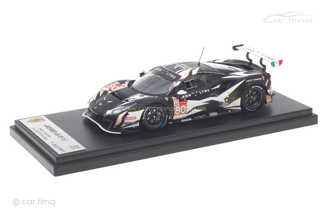 Ferrari 488 GTE EVO 24h Le Mans 2021 Cressoni/Mastronardi/Ilott Looksmart 1:43 LSLM130 Ferrari 488 GTE EVO 24h Le Mans 2021 Cressoni/Mastronardi/Ilott Looksmart 1:43 LSLM130