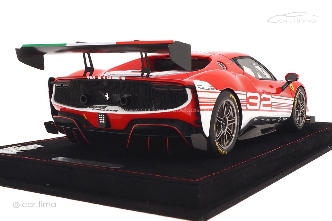Ferrari 296 Challenge Launch Version 2023 BBR 1:18 P18242 Ferrari 296 Challenge Launch Version 2023 BBR 1:18 P18242