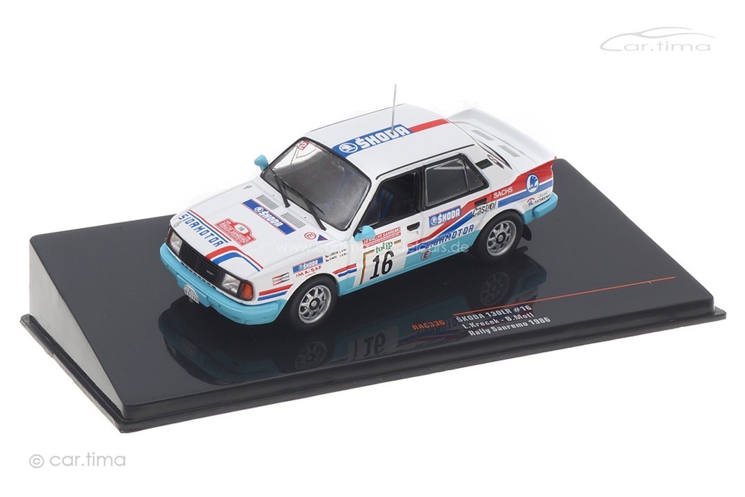 Skoda 130 LR Rallye Sanremo 1986 Krecek/Motl IXO 1:43 RAC336