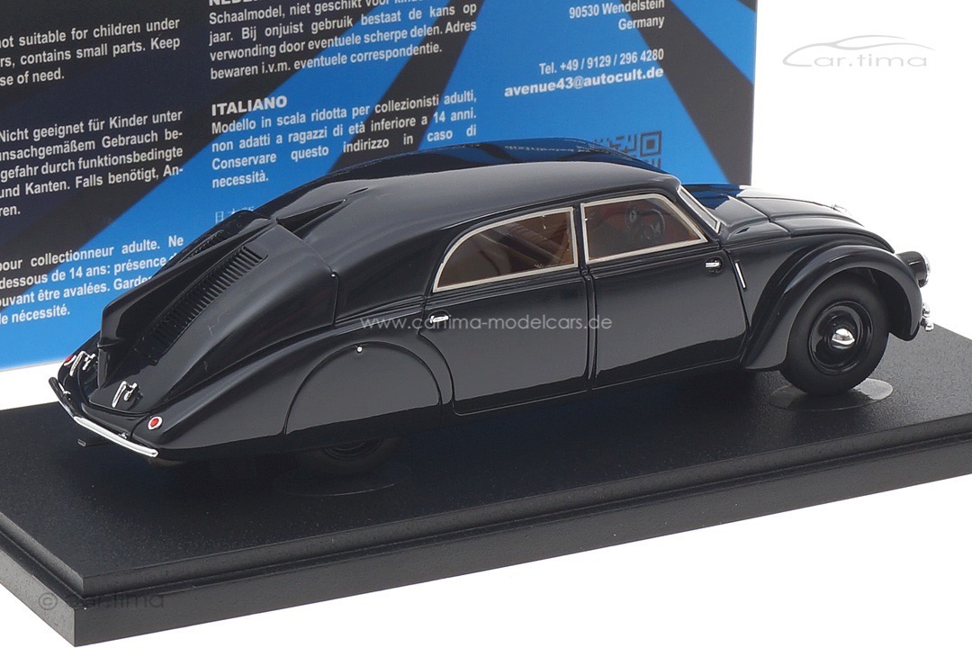 Tatra T77A schwarz Avenue43 1:43 60118 Tatra T77A schwarz Avenue43 1:43 60118