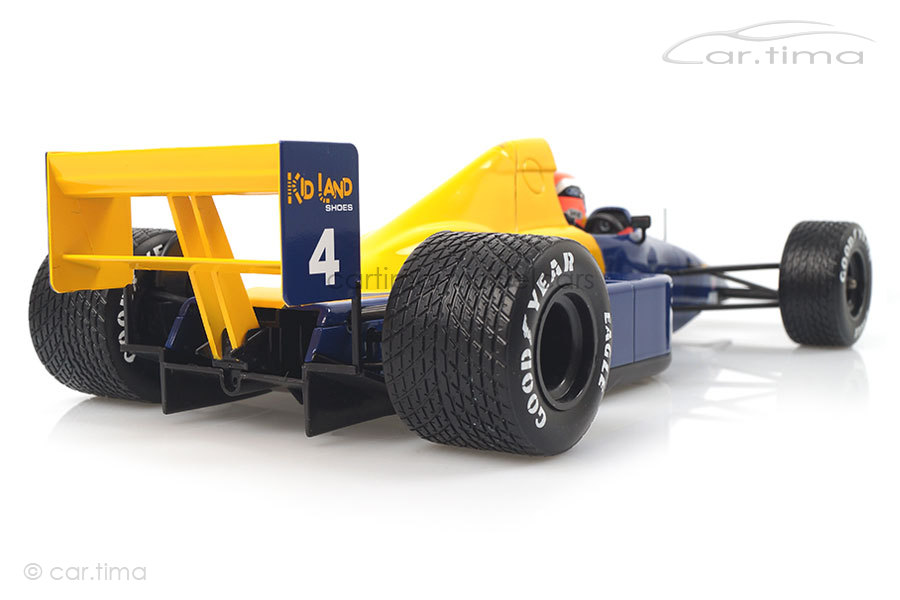 Tyrrell Ford 018 GP Belgien 1989 Johnny Herbert Minichamps 1:18 110891104 Tyrrell Ford 018 GP Belgien 1989 Johnny Herbert Minichamps 1:18 110891104