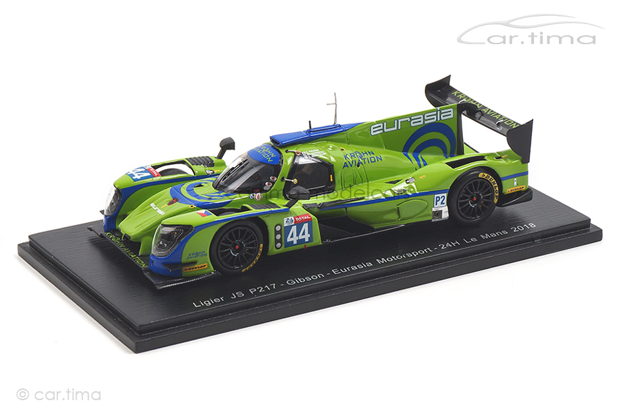 Spark 1/43 – Ligier JS P217 Gibson N°44 – 24H Du Mans 2018 – Résine – Précommande