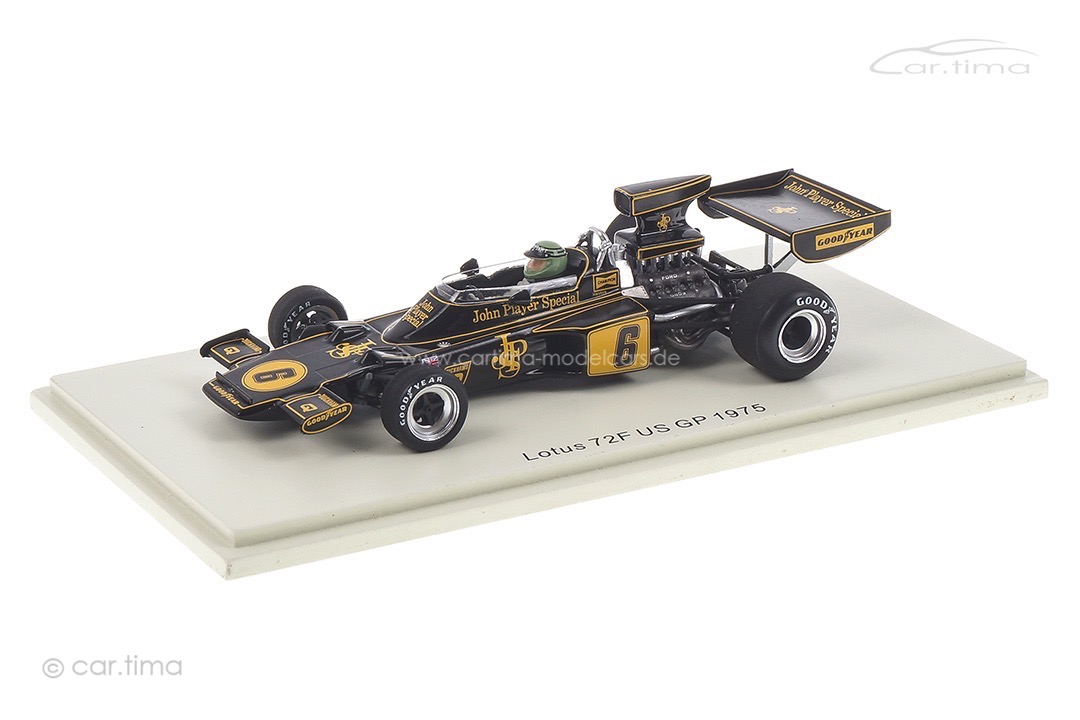 Lotus 72F GP USA 1975 Brian Henton Spark 1:43 S7299 Lotus 72F GP USA 1975 Brian Henton Spark 1:43 S7299